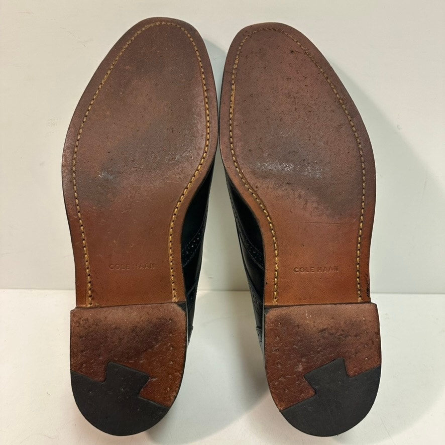 Euc Rancourt & Co. X Cole Haan Black Wingtip Derby Made In Maine, Usa 10 D — image 2 of 8